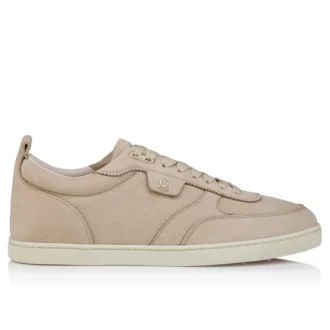 Tutti Rui – Sneakers – Grained Calf Leather – Beige – Men