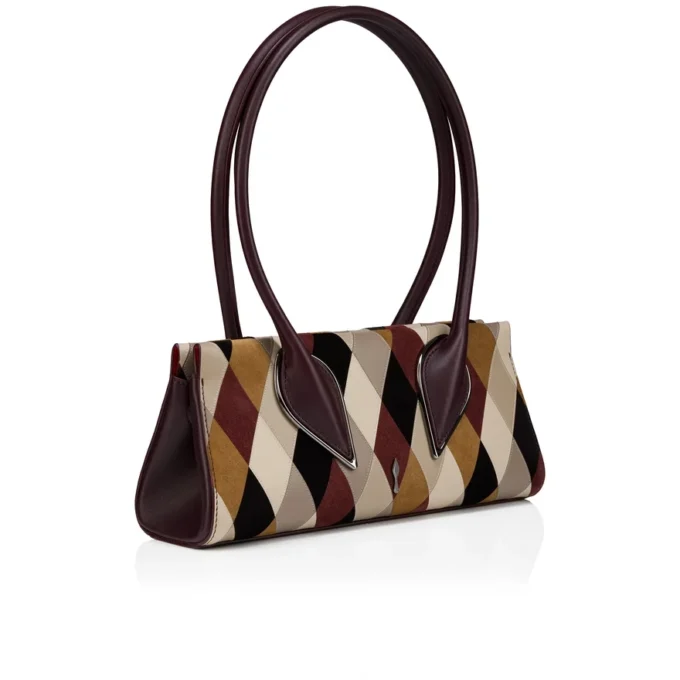 Venus – Shoulder Bag – Diamond-Shaped Calf Leather – Multicolor