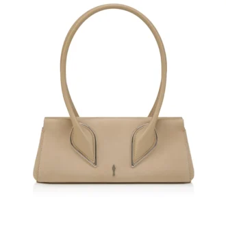 Venus – Shoulder Bag – Reversed Calf Leather – Saharienne