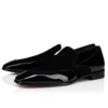 Yaki – Loafers – Patent Calf Leather and Veau Velours – Black – Men