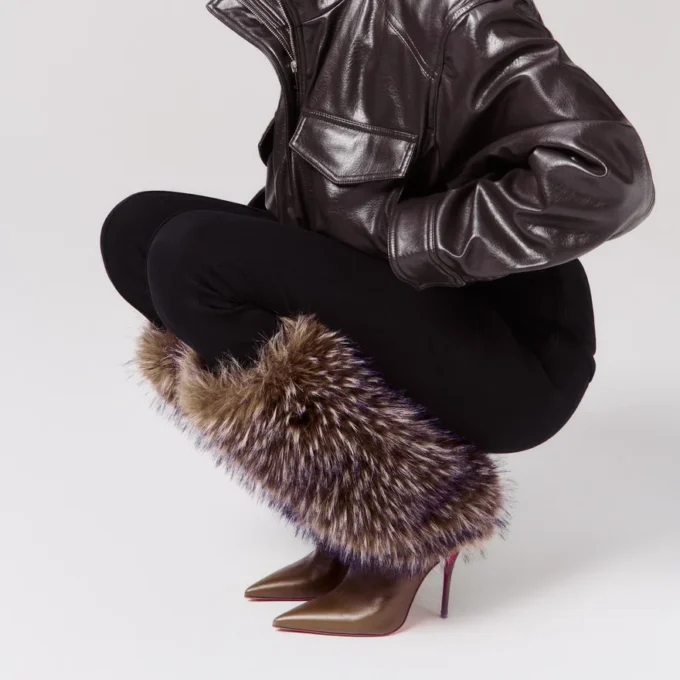 Yangzee – 100 Mm Boots – Calf Leather – Bronzo – Women Yangzee – 100 Mm Boots – Calf Leather – Bronzo – Women